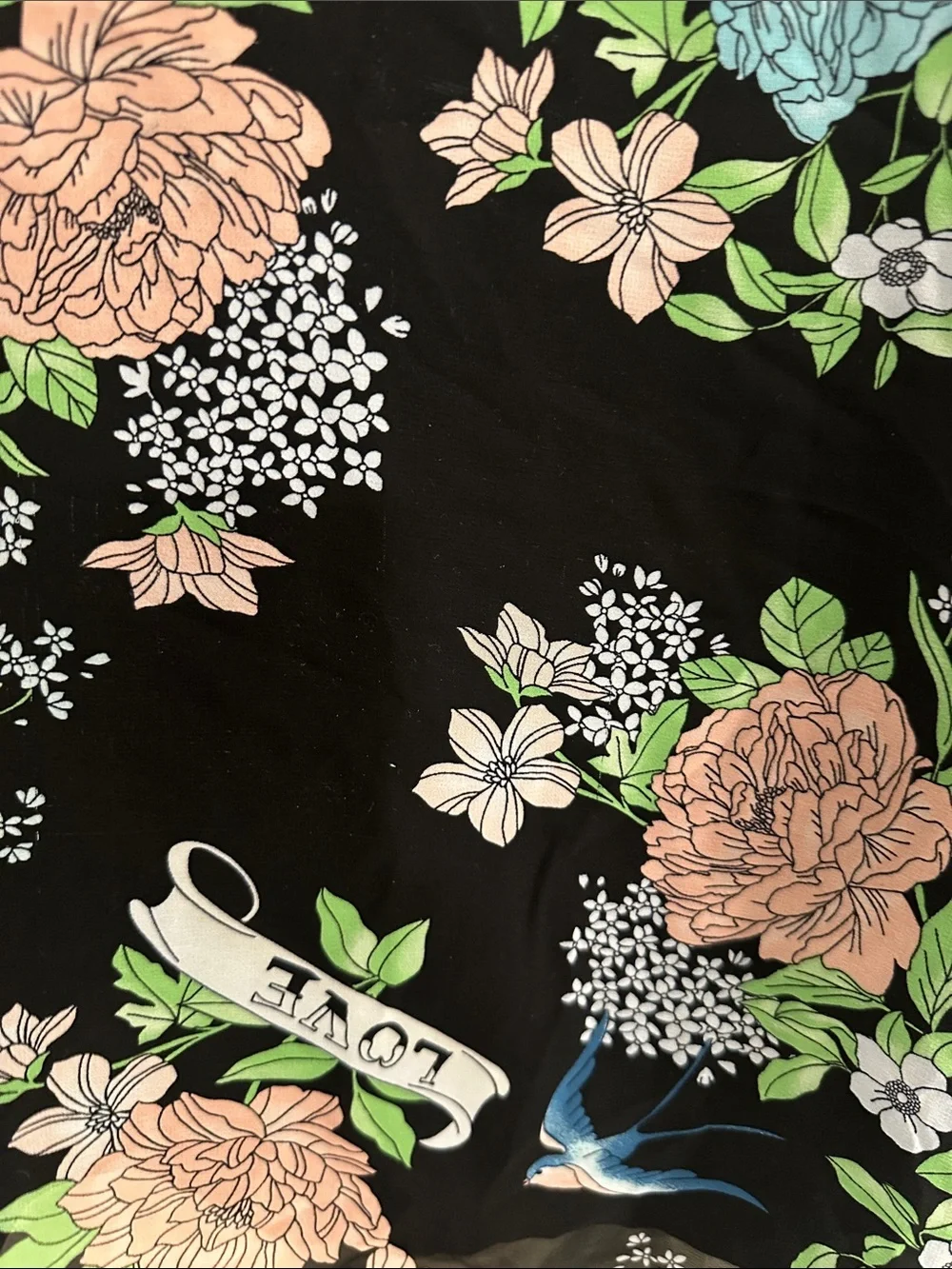 Torrid Black Floral Spaghetti-Strap Camisole Size: 3 - Picture 2 of 6